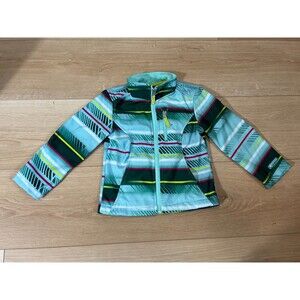 Mountain Expedition Colorful Striped Youth Jacket, Size 4-5